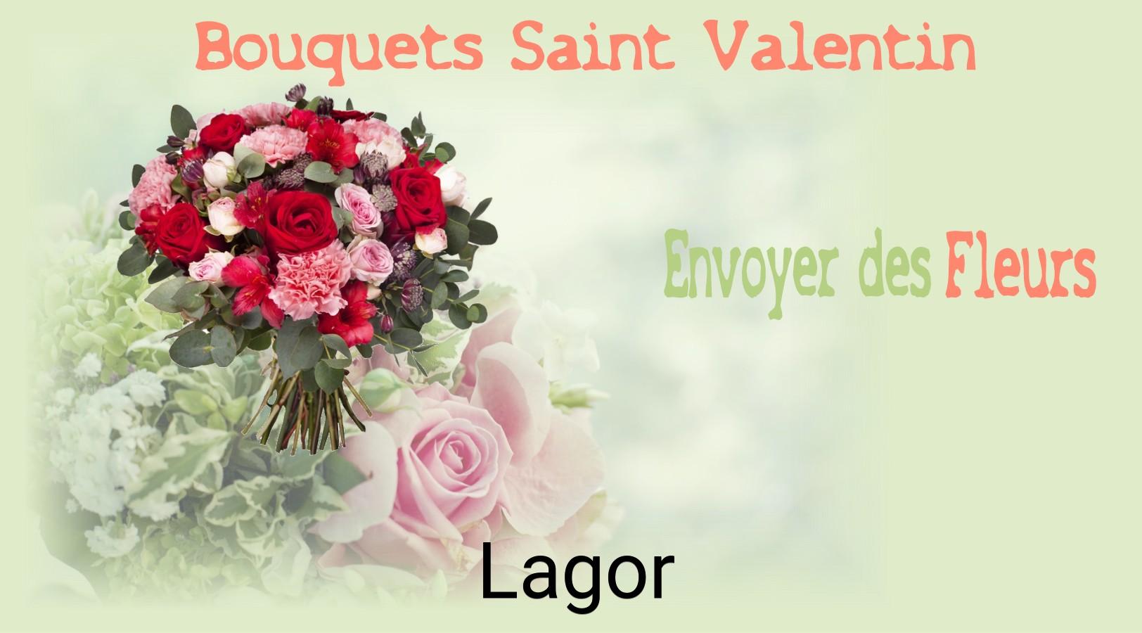 Roses de Saint-Valentin livrées à Lagor